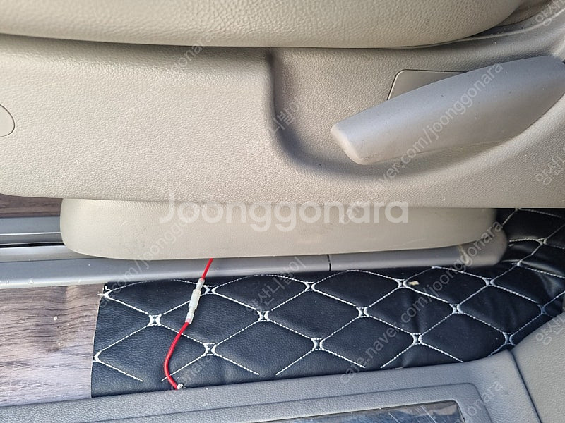 그랜드카니발 2열 레일 연장 해드립니다--3