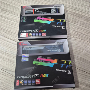 지스킬 트라이던트 ddr4 16G(8*2) 2셋트 팝니다.