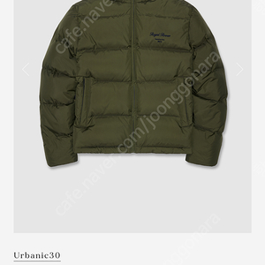 얼바닉30(urbanic30) Royal Rover puffer 카키 새상품