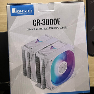 CPU 쿨러 JONSBO CR-3000E RGB (화이트) 판매합니다