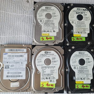 HDD SATA 3.5인치 40GB 80GB 320GB