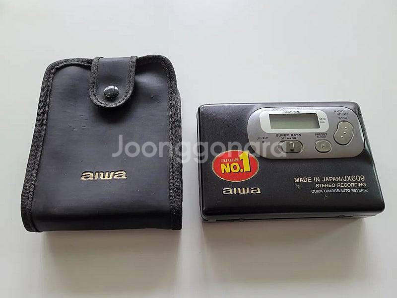 aiwa 미니카세트 jx609 부품용--1
