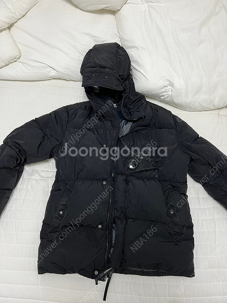 CP컴퍼니 가먼트 고잉 고글패딩 105--1