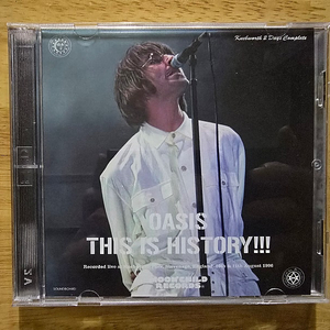 CD 음반 oasis 오아시스 - This Is History 3CD 부틀렉