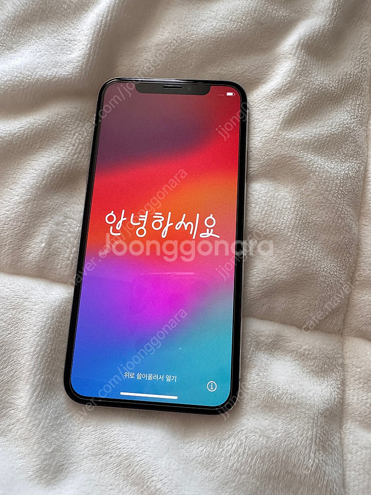 아이폰xs실버64GB--6