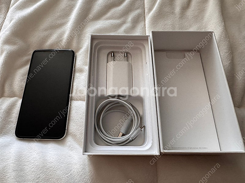 아이폰xs실버64GB--8