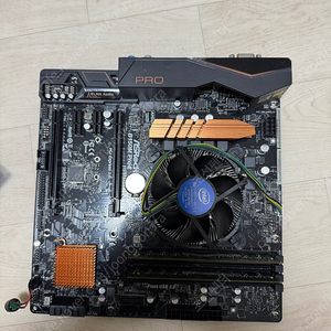 i5 6500 CPU, Asrock B150M Pro4, DDR4 8GBx2개