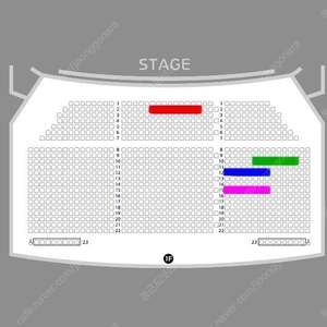 지킬앤하이드 홍광호 뮤지컬 4열 2연석