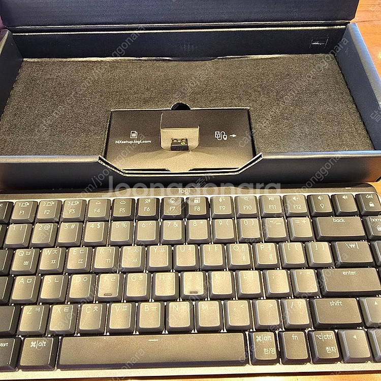 로지텍 mx mechanical mini 블루투스키보드--1