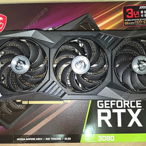 msi 3080 trio 10g as 25년9월까지