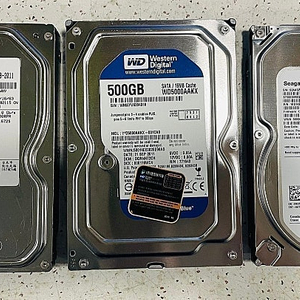 HDD 3.5인치 데스크탑용 500GB 1TB