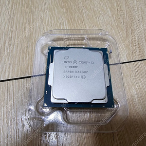 인텔 CPU i3-9100F