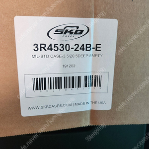 SKB CASE (에스케이비케이스) 품번 3R4530-24B-E 판매 합니다.