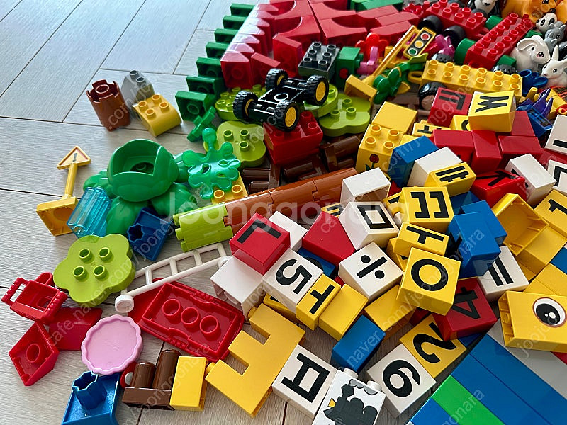 레고 듀플로 세계동물탐험2 + 호환블럭많이--2