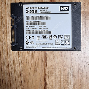 WD 240GB SATA SSD