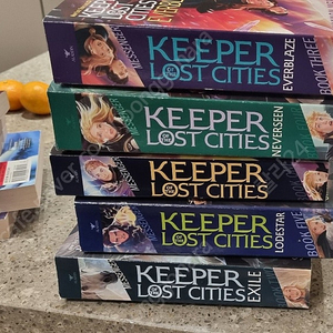 keeper lost cities (5권세트, 음원 포함)