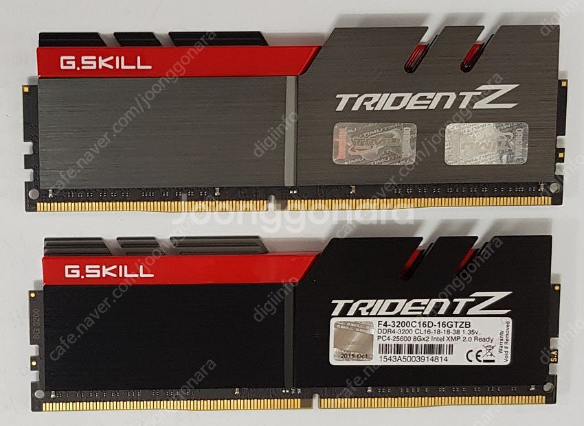 [가격조정] 지스킬 DDR4 PC4-25600 CL16...--1
