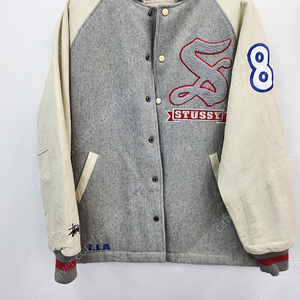 STUSSY VARSITY JACKET 스투시 바시티 자켓 00S 스투시 인터네셔널 바시티 L