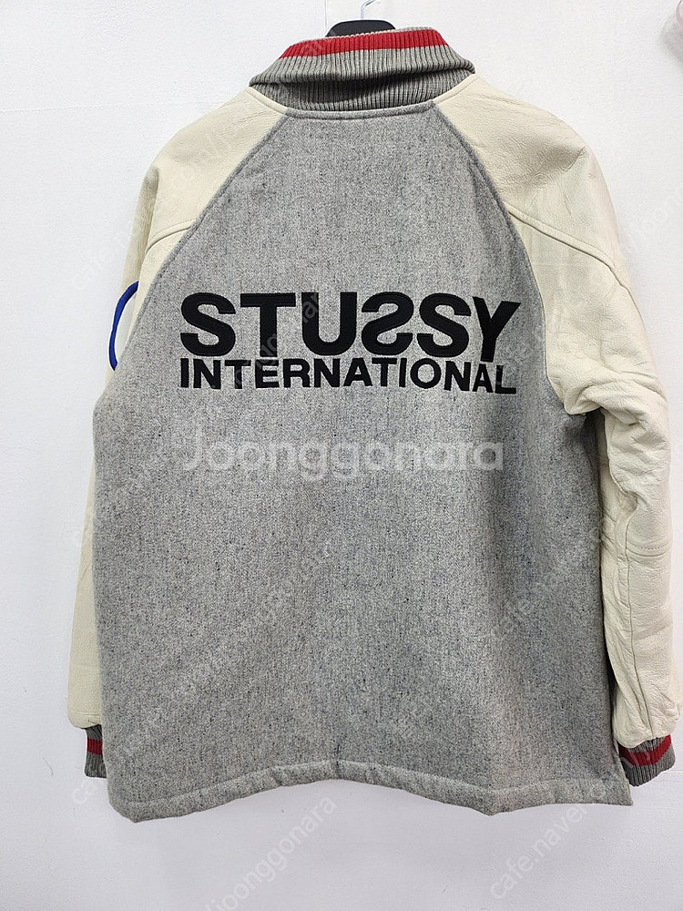 STUSSY VARSITY JACKET 스투시 바시티 ...--1