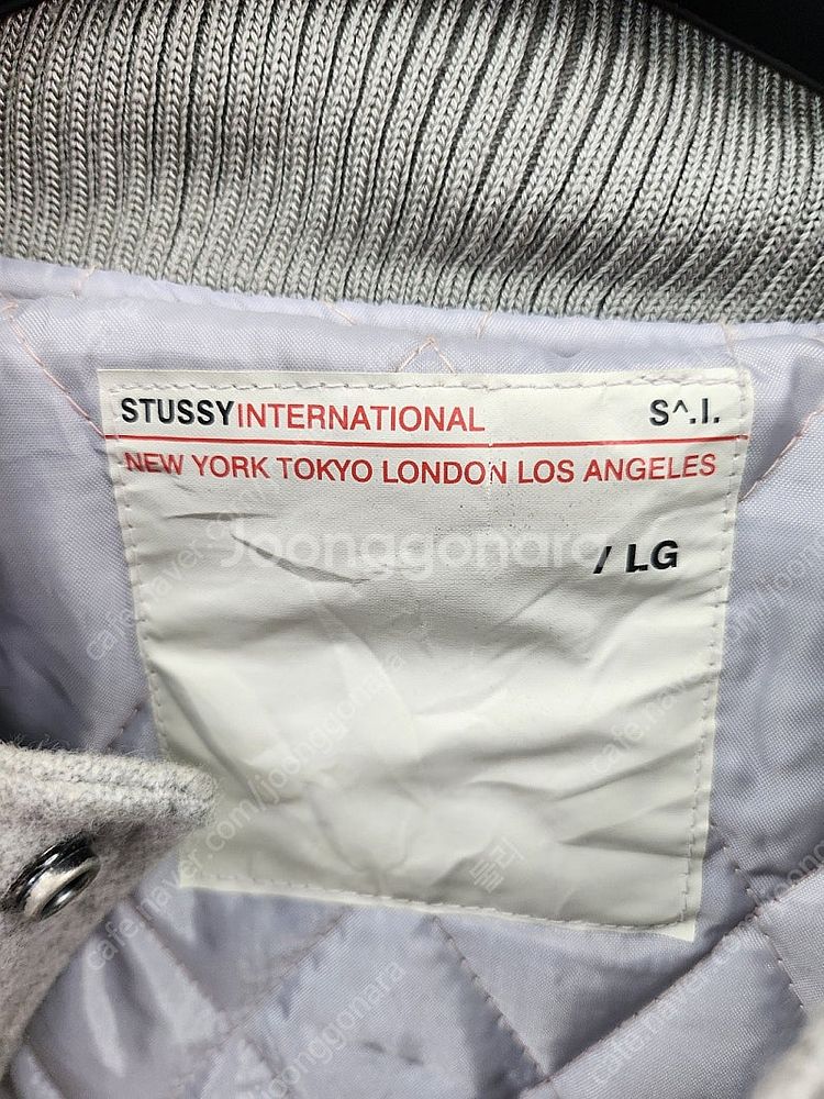 STUSSY VARSITY JACKET 스투시 바시티 ...--2