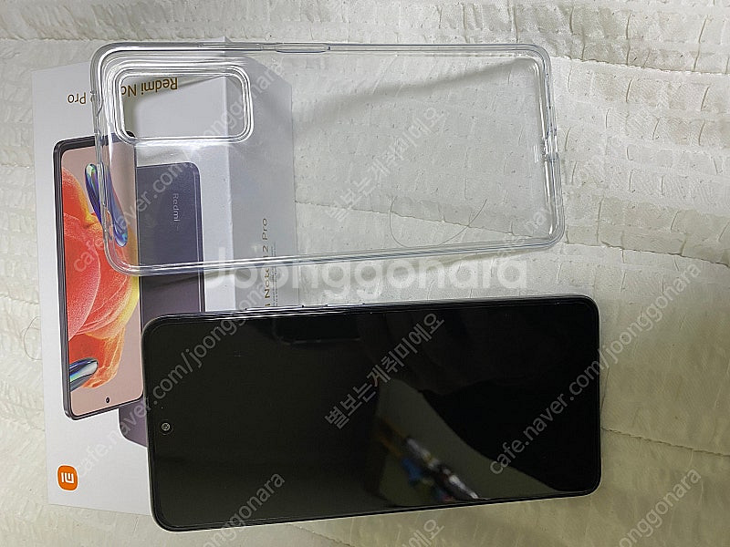 홍미노트 12프로 폴라화이트 128G--0