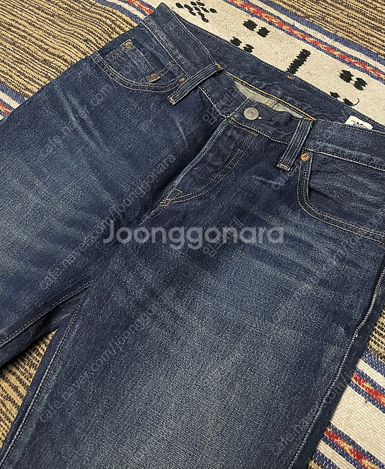 (27~28)Levis 리바이스 501 CT 셀비지 중...--1