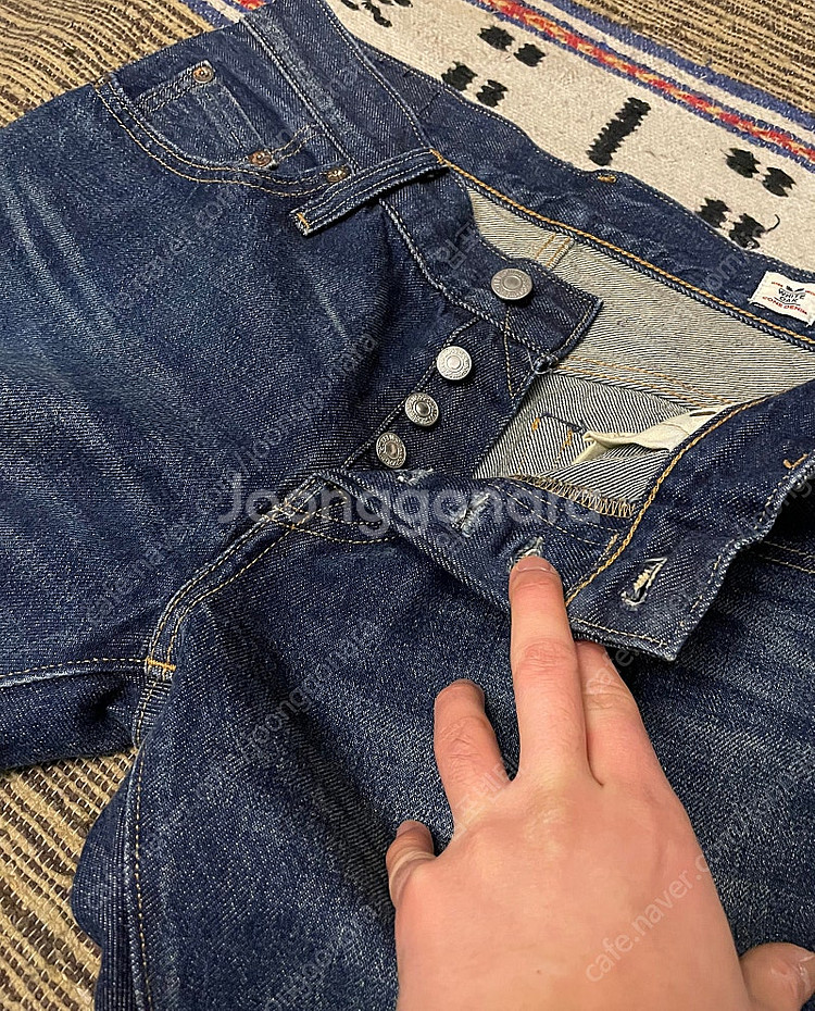 (27~28)Levis 리바이스 501 CT 셀비지 중...--2