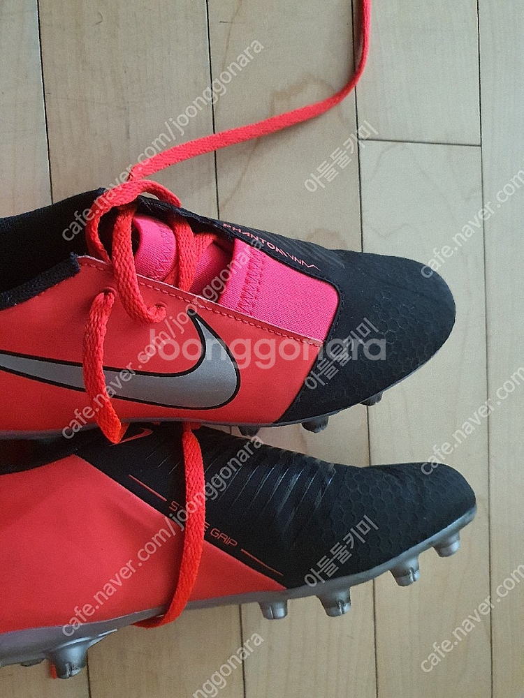 아동 나이키 축구화 팬텀 베놈 아카데미 HG 225mm--4
