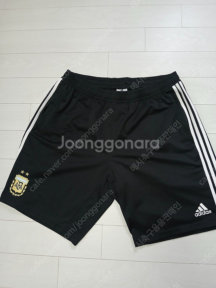 아디다스 아르헨티나 축구 메시 국대실착 트레이닝복 세트...--4