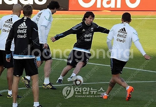 아디다스 2010남아공월드컵 아르헨티나 메시 축구 국대...--4