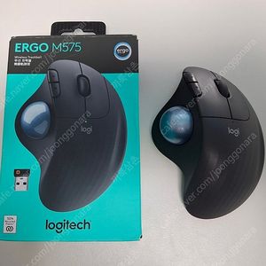 로지텍 ERGO M575 무선 트랙볼 마우스 팝니다.