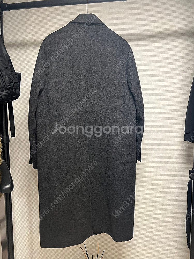 IRO man 캐시미어 블랜드 싱글 롱코트 S사이즈 그...--4