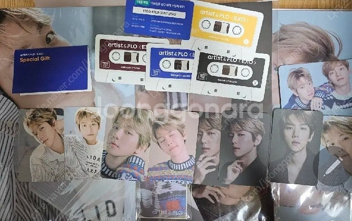 엑소굿즈 exo EXO 엑소포카 백현포카 백현굿즈 플로...--0