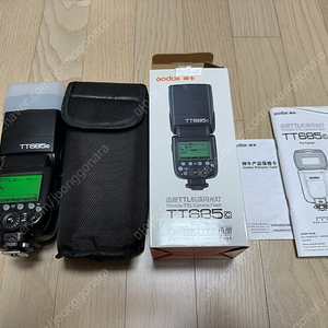 - 7만원 - Godox 고독스 TT-685C 플래시 스트로보 스피드라이트 팝니다.(TT685, TT685C, 캐논용)