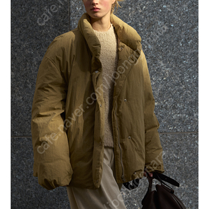 파사드패턴 Volume Goose Down Puffer Jacket - Dust Khaki