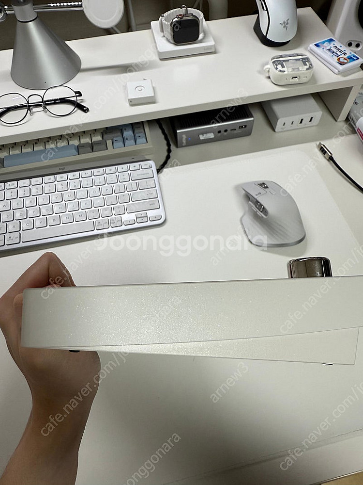 Qwertykeys QK75 베어본 아이스화이트--4
