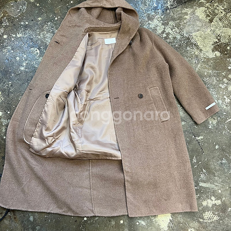 F) 한섬 SJSJ 캐시미어 혼방 울코트 시스템 타임--2