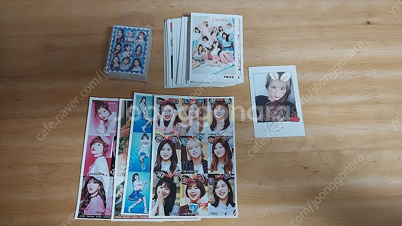 트와이스 스티커 및 포토카드 판매--0