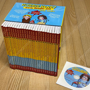 정품 호리드헨리 얼리리더 25권 + 음원CD Horrid Henry's Early Reader 영어 원서 챕터북