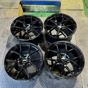 19인치 BBS CIR st 유광블랙 중고휠 1대분