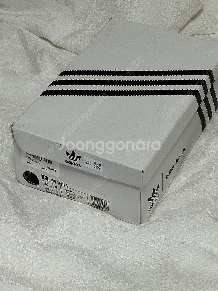 아디다스 x 웨일스 보너 삼바 크림 그린 235--5