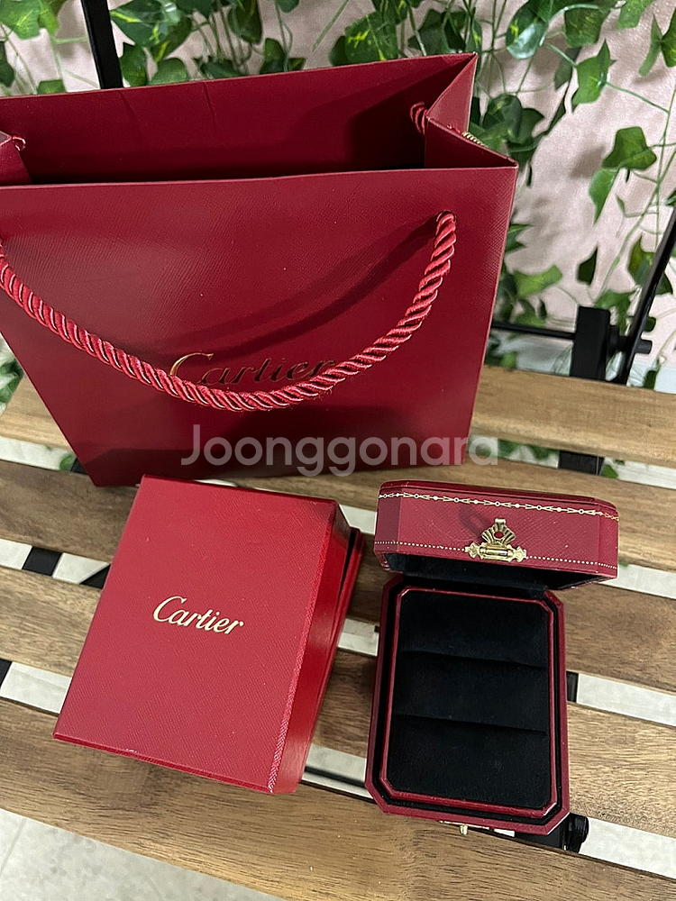 <정품> 까르띠에 반지케이스 박스 링 링케이스 반지 케...--0