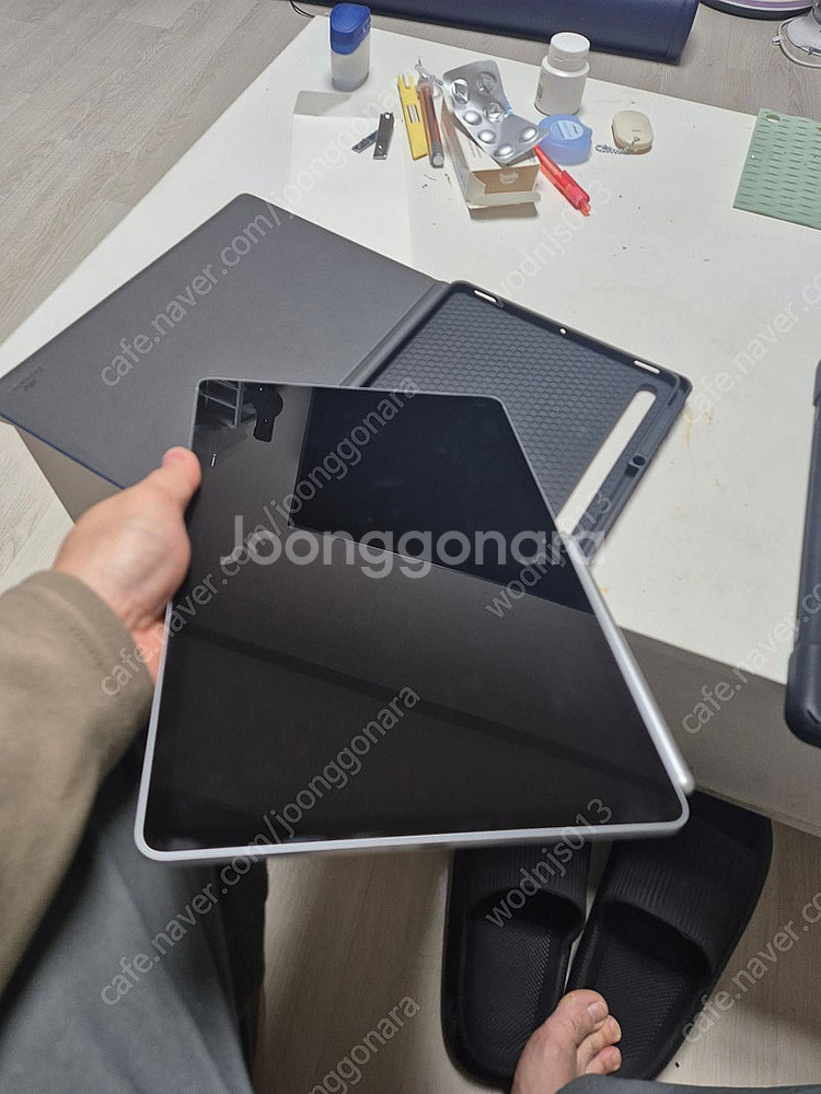 갤럭시탭 s7 fe 64gb wifi 팝니다.--4