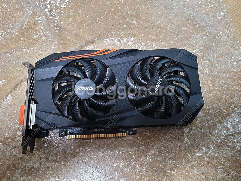 기가바이트 RX580 8GB 고장 택포--0