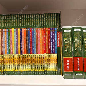 잠수네)정품 Magic Tree House 매직트리하우스 34권(Book+CD+Wordbook)