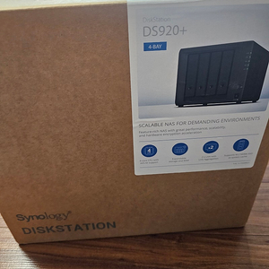 Synology DS920+풀박스 판매해요