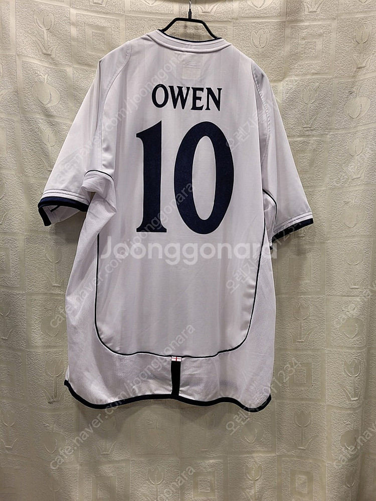 엄브로 잉글랜드 2001~03 홈10 OWEN 유니폼 ...--4