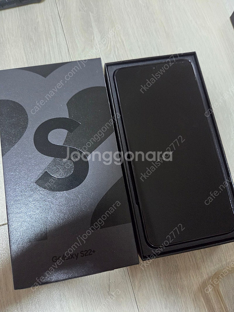 풀박 A급) 갤럭시s22+ 256G 자급제폰 팝니다.--0