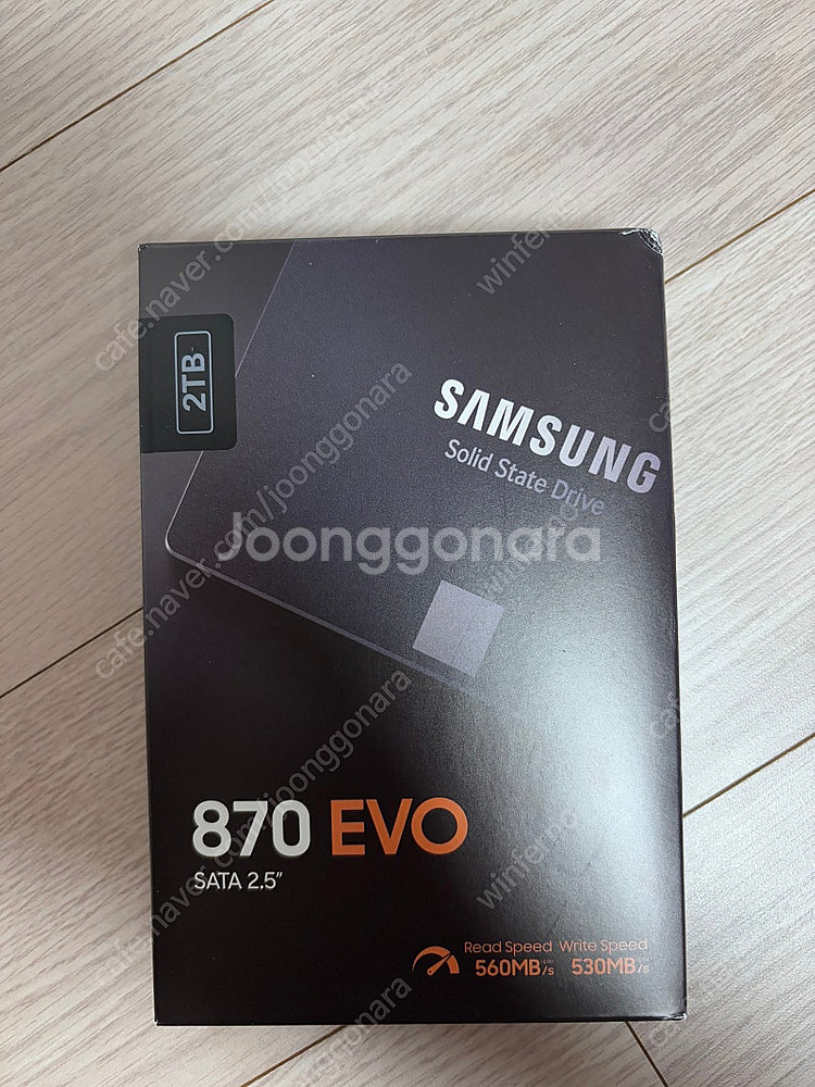 삼성 870evo 2TB 미개봉--0
