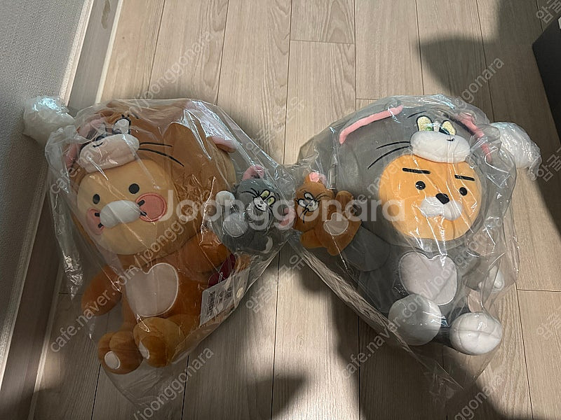 카카오 프렌즈 춘식이 라이언 톰과 제리 콜라보 인형 키...--0